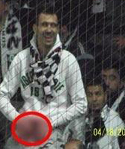 Çıldırtan o taraftar yakalandı - Resim: 3