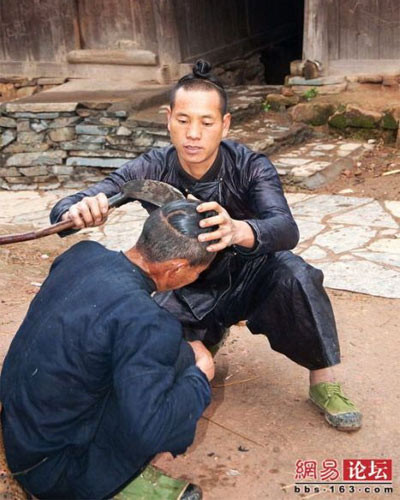 Çin'de ilginç saç kesimi - Resim: 3