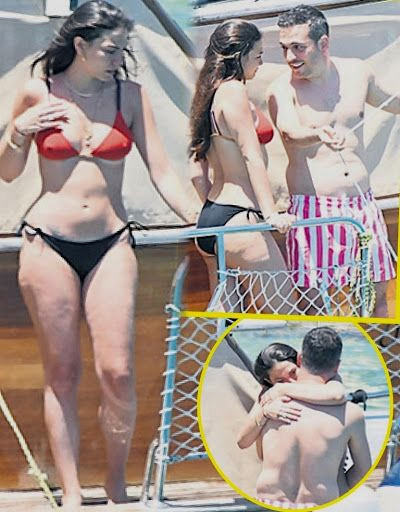 Demet Özdemir Oğuzhan Koç şezlongta öpüşürken böyle yakalandı balkondan... - Resim: 2