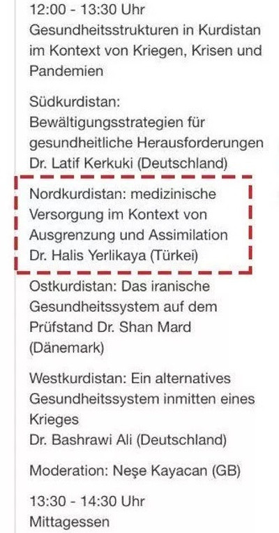 Türk Tabipleri Birliği yöneticisi sözde Kuzey Kürdistan temsilcisi olarak PKK konferansında - Resim: 1
