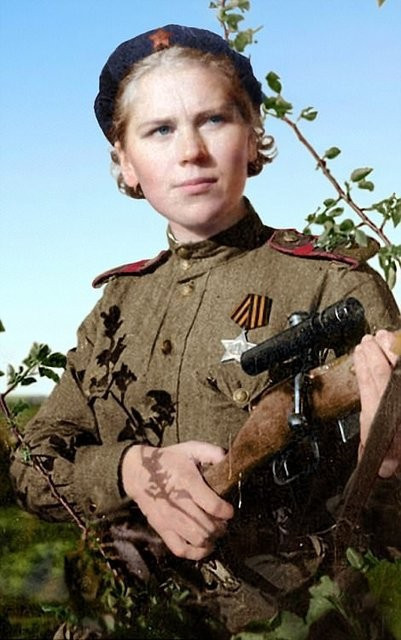 Rus kadın keskin nişancılar ortaya çıktı - Resim: 2