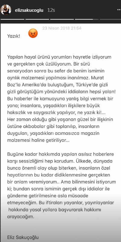 Eliz Sakuçoğlu Murat Boz iddialarına veryansın etti! - Resim: 3