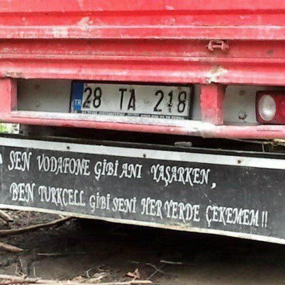 En komik kamyon arkası yazıları - Resim: 1