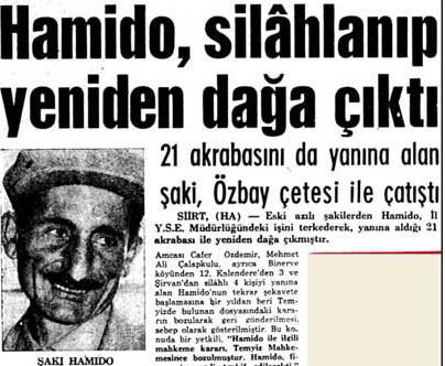 Eşkiya Hamido 104 yaşında vefat etti - Resim: 1