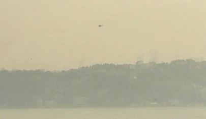 Polis helikopteri denize düştü - Resim: 1