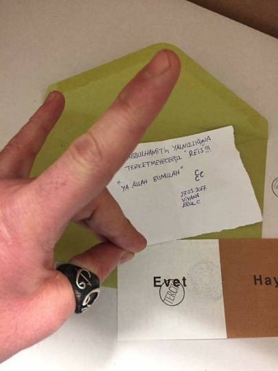 Yurt dışı sandıklardan çıkan mesajlara bakın! - Resim: 2