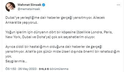 Mehmet Şimşek'in açıklamasının şifresi: "Cumhurbaşkanı yardımcısı oluyor!" - Resim: 0