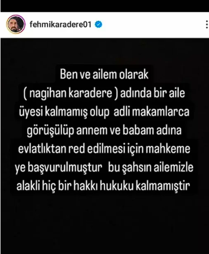 Evlatlıktan reddedildi mi? Nagihan Karadere kameralar önünde babasını aradı - Resim: 1