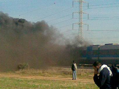 İsrail'de yolcu treninde yangın paniği! - Resim: 4