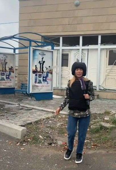 Doğuş'un gazeteci eşi savaş bölgesine gitmişti zaferi işte böyle kutladı - Resim: 2