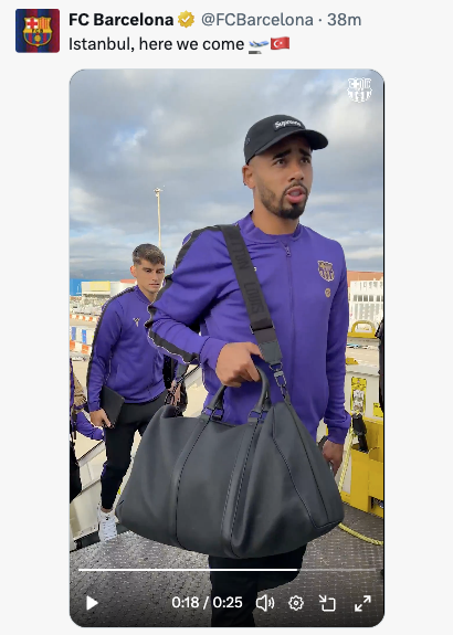 Kamp kadrosu açıklandı! Galatasaray'ın rakibi Barcelona'da kimler eksik? - Resim: 0