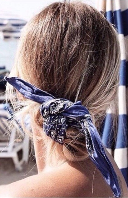 Havalı bir görünümün formülü: Saç fularları - Resim: 2