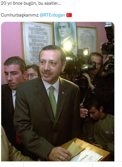 Cumhurbaşkanı Erdoğan'dan "3 Kasım 2002" paylaşımı - Resim: 0