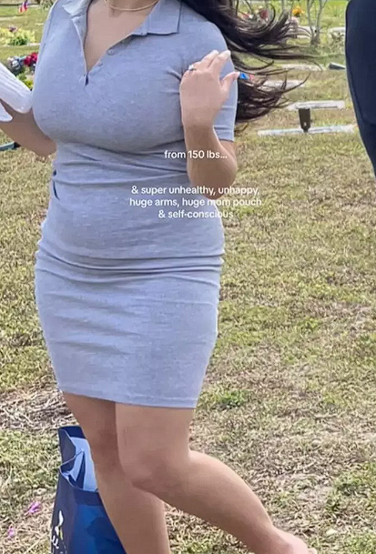 4 ayda büyük değişim! Genç kadın ısrarlara dayanamayıp zayıflama sırrını açıkladı - Resim: 1