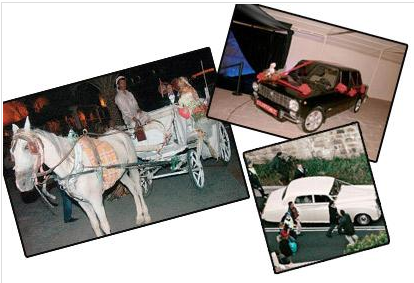 Ünlü oyuncu düğününe bu arabayla geldi - Resim: 1