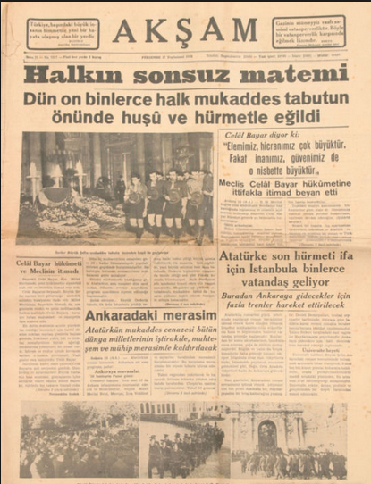 Türk ve yabancı basının ATA'ya vedası! - Resim: 4