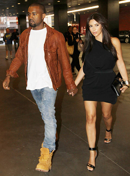 Kim Kardashian Kanye West - Resim: 3