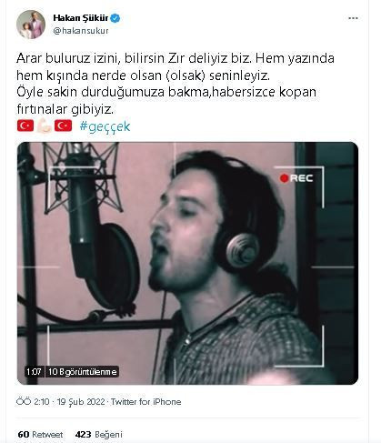FETÖ'cü Hakan Şükür Geççek'i beğendi! Melih Altınok Tarkan'ı yerden yere vurdu: Nakaratı her başladığında… - Resim: 3