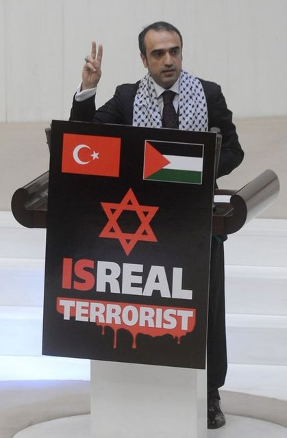 Meclis'te İsrail protestosu - Resim: 4
