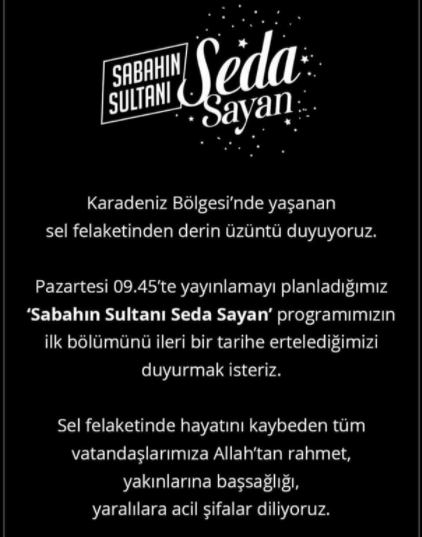 Star TV yayın akışı Sabahların Sultanı Seda Sayan ne zaman saati kaç? - Resim: 0