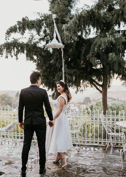Hanife Gürdal eşi Kemal Ayvaz'ı kızdırdı 'Hamilelik vakası yüzünden evlendik' olay oldu - Resim: 1