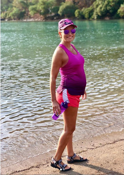 Ece Vahapoğlu hamileliğinde bakın kaç kilo almış sosyal medyadan paylaştı - Resim: 2