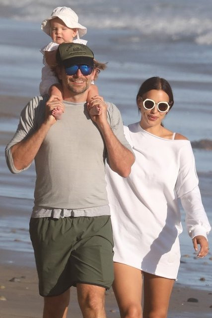 Bradley Cooper ve Irina Shayk çiftine kızlarından sürpriz! - Resim: 1