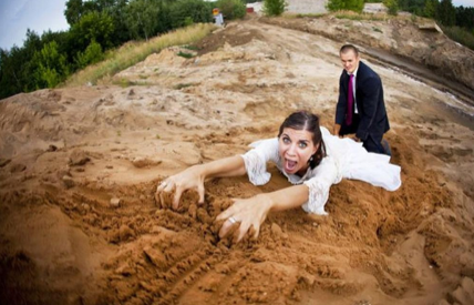 Böyle düğün fotoğrafları görmediniz! - Resim: 4