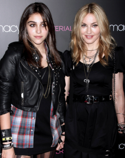 Madonna'nın kızının koltuk altı pozu olay oldu - Resim: 3