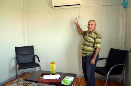 Başbakan Erdoğan için statta özel konteyner - Resim: 4