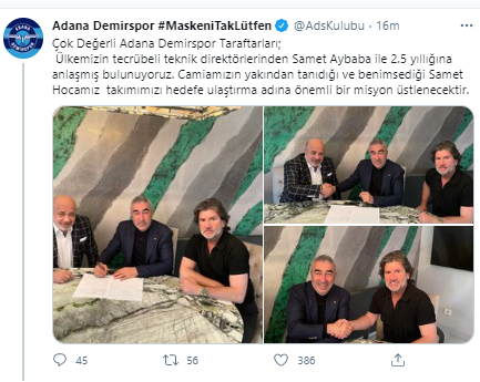 Adana Demirspor'da Samet Aybaba dönemi - Resim: 0