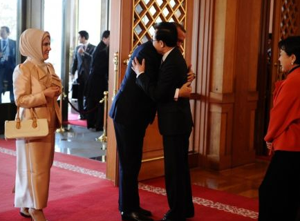 Erdoğan'a Mavi Köşk'te sıcak karşılama - Resim: 3