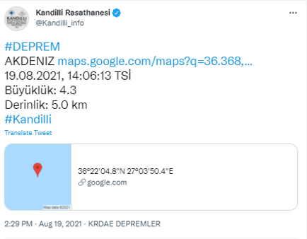 Muğla Datça açıklarında peş peşe depremler! Kandilli Rasathanesi son dakika açıkladı - Resim: 0