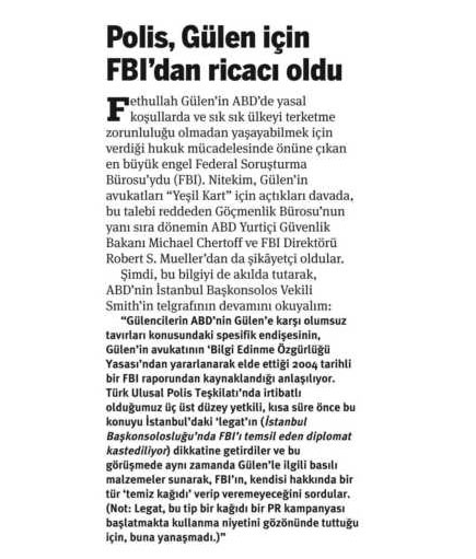 Gülen cemaatinde Wikileaks depremi - Resim: 4