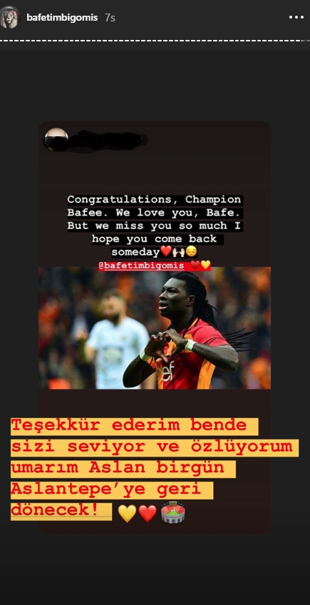 Gomis'ten bir Galatasaray paylaşımı daha! - Resim: 0