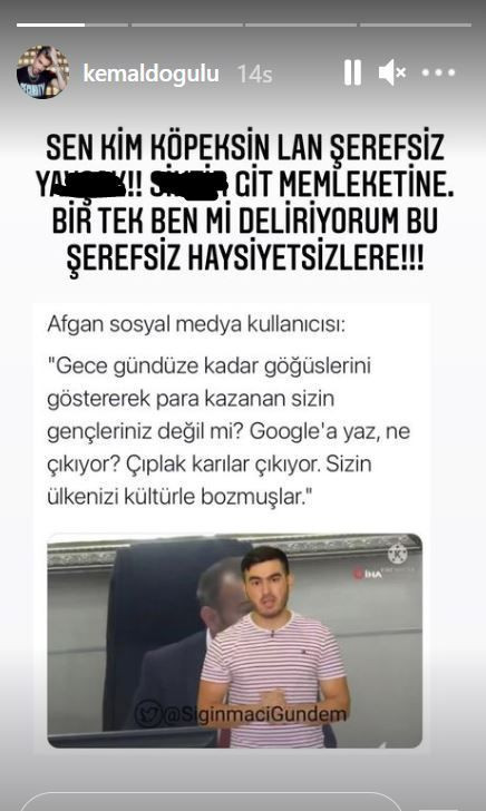 Kemal Doğulu'dan Afgan mülteciler ve Suriyeliler hakkında küfürlü paylaşım: İnsanı zorla... - Resim: 2
