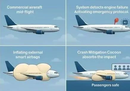 Havacılık tarihi baştan yazılacak! Hava yastıklı uçak geliyor - Resim: 6