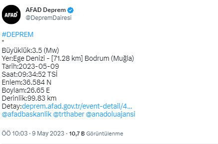 Ege ve Marmara'da peş peşe deprem oldu! AFAD'dan açıklama var - Resim: 0