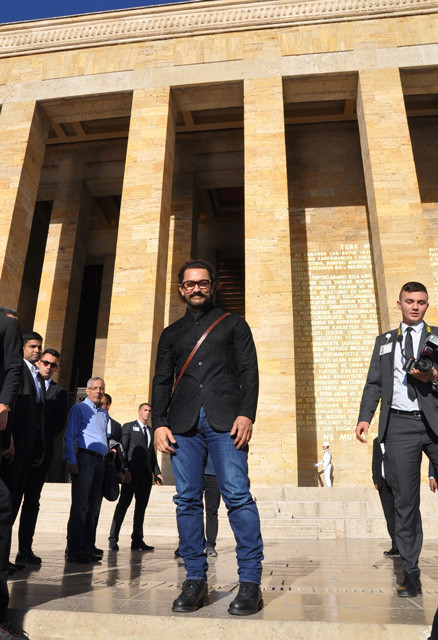 Aamir Khan'dan Anıtkabir ziyareti "Ondan öğrenecek çok şeyimiz var" - Resim: 1