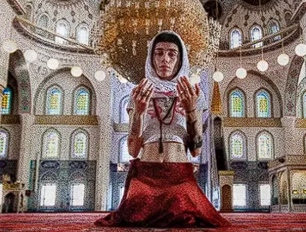 Kocatepe Camii'ndeki skandal çekim! Yönetmen ve model hakkında istenen ceza belli oldu - Resim: 1