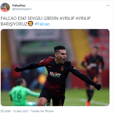 Falcao golüyle Twitter'ı yıktı! Golden sonra Fatih Terim'in surat ifadesi dikkat çekti - Resim: 4