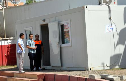 Başbakan Erdoğan için statta özel konteyner - Resim: 3