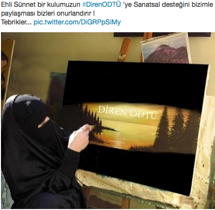 Femen'e karşı çarşaflı 1453 Femenler - Resim: 3