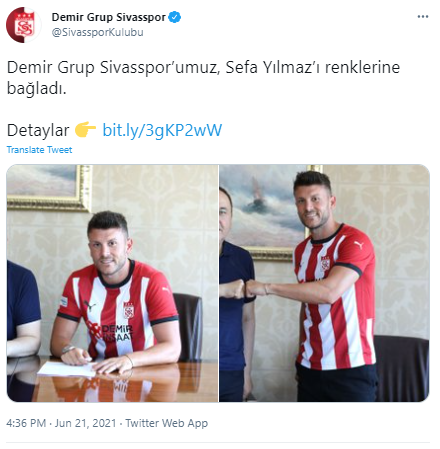 DG Sivasspor'dan Sefa Yılmaz transferi - Resim: 0