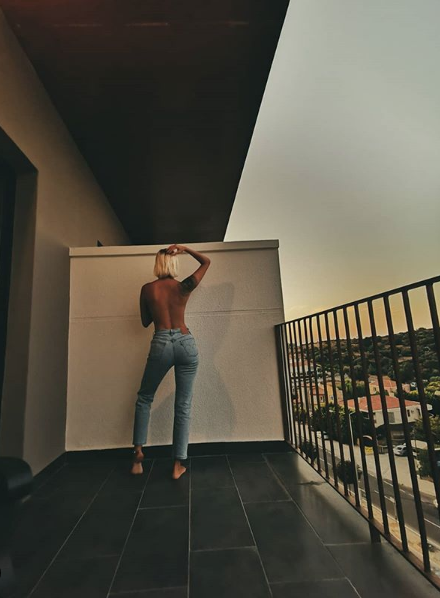 Sevgilisi Lider Şahin ile poz veren Didem Soydan yarı çıplak halini paylaştı - Resim: 4