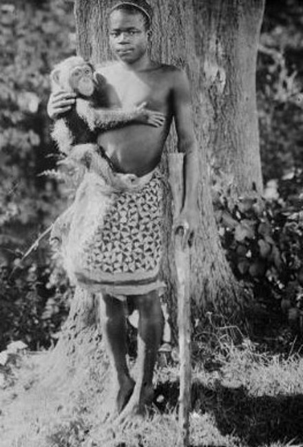 ABD'de 114 yıl sonra 'Afrikalıyı maymunlarla sergileme' özrü - Resim: 0