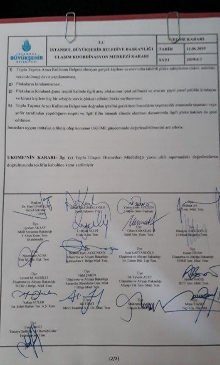 Servisçilere plaka tahditi hayırlı olsun - Resim: 1