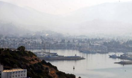 Bodrum'a kül ve duman yağdı - Resim: 4