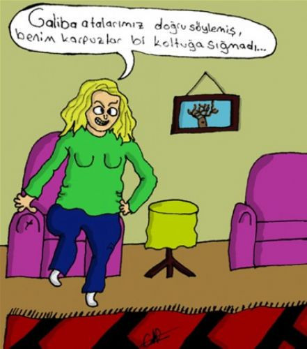  Neşelenmeye birebir karikatürler  - Resim: 1