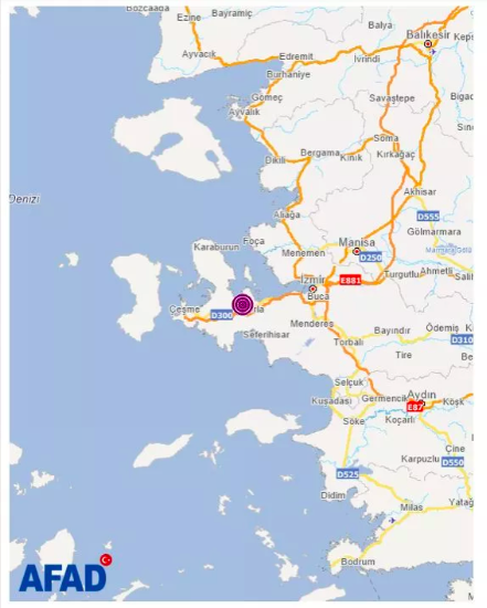 İzmir Urla'da deprem AFAD büyüklüğünü açıkladı - Resim: 0
